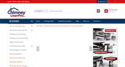 Desktop Screenshot of chimneylinerpro.com